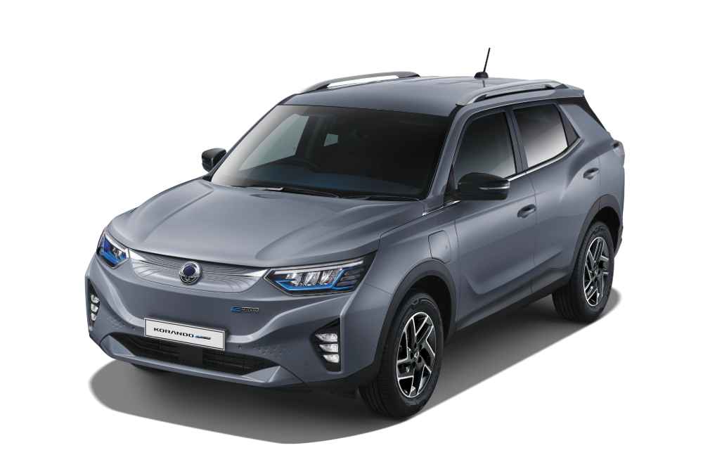KGM Korando e‑Motion Platinum grey
