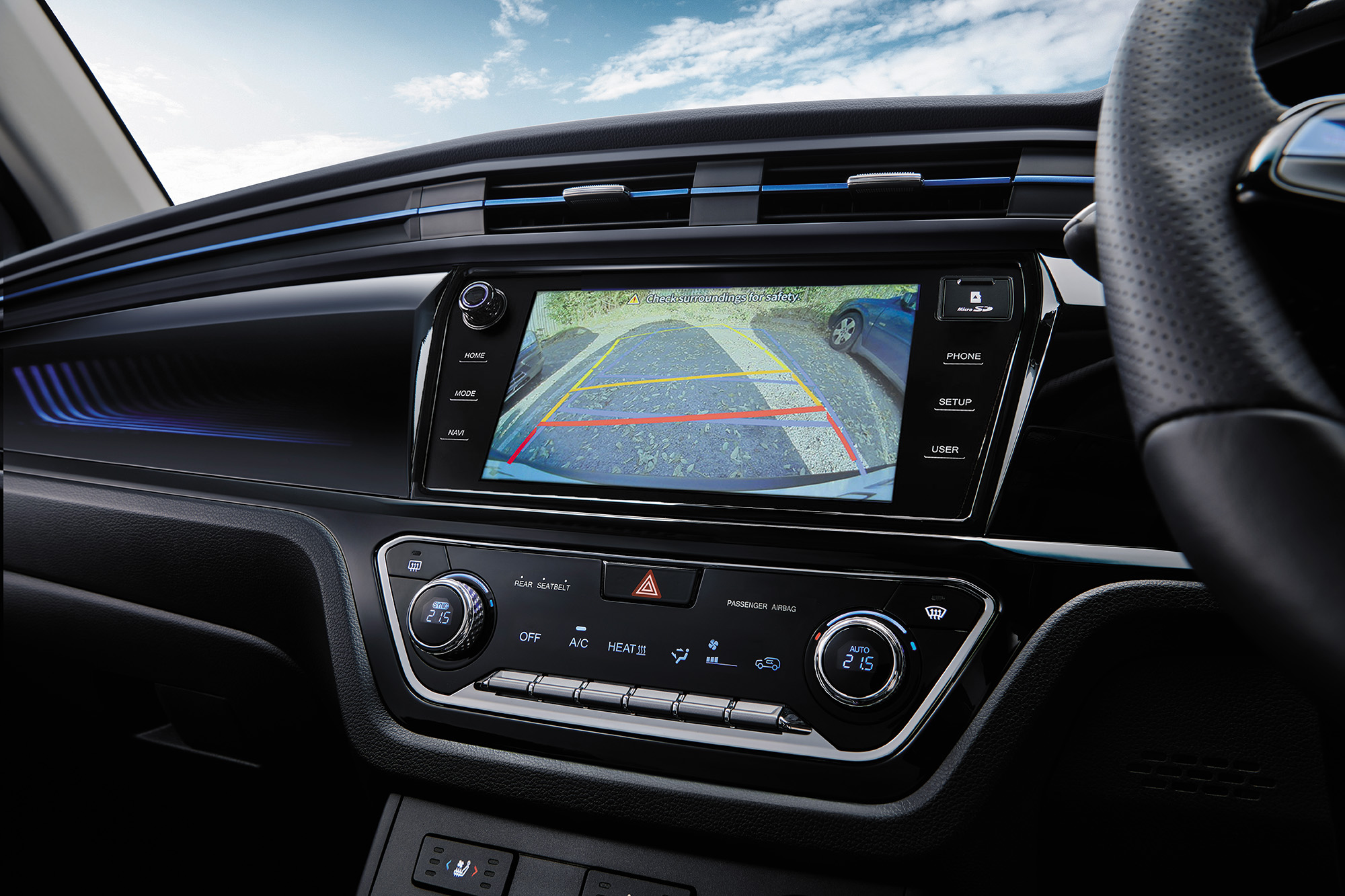 Rear parking camera
